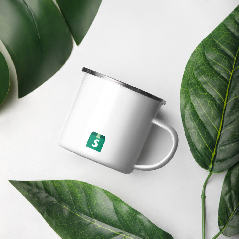 New SFN Logo - Enamel Mug (automatic discount to $0 will be applied at checkout)